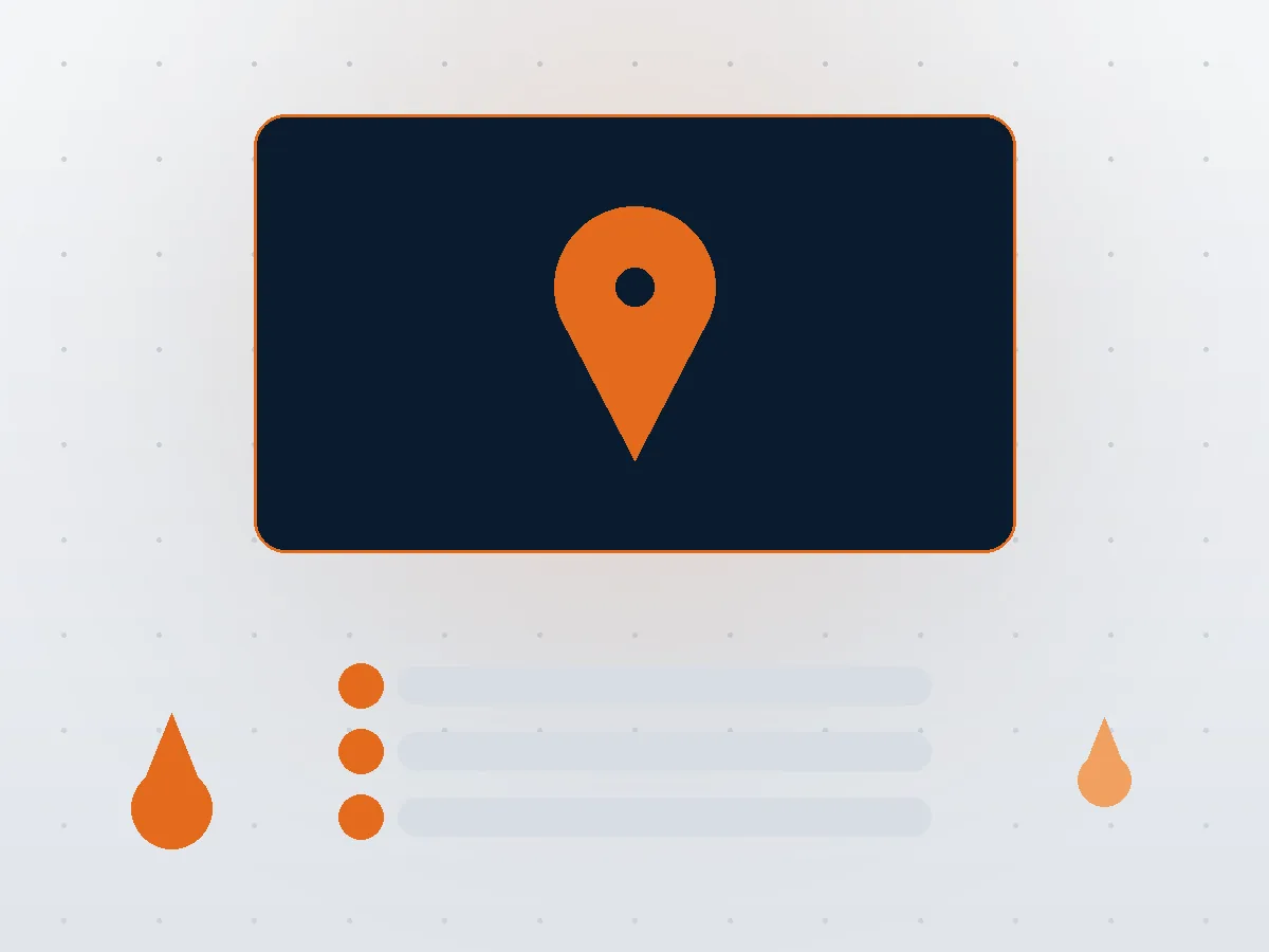 Local SEO audit reviewing a business's map listings